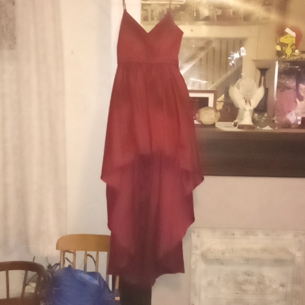 B. Smart red dress. Size 11